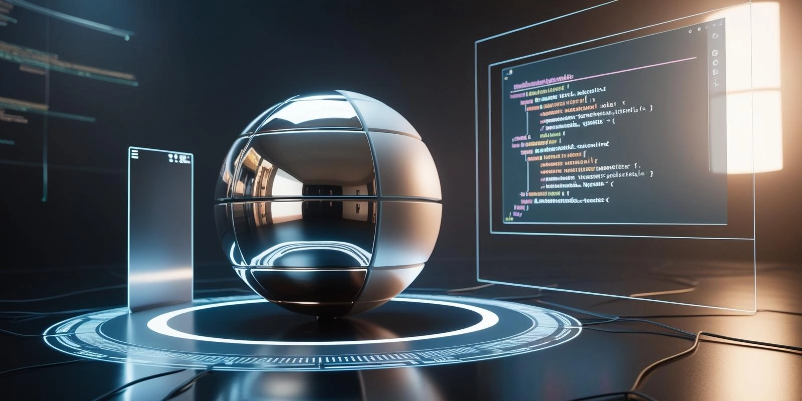 virtual scene 3ds max esfera metalica material pantalla script render planetacg